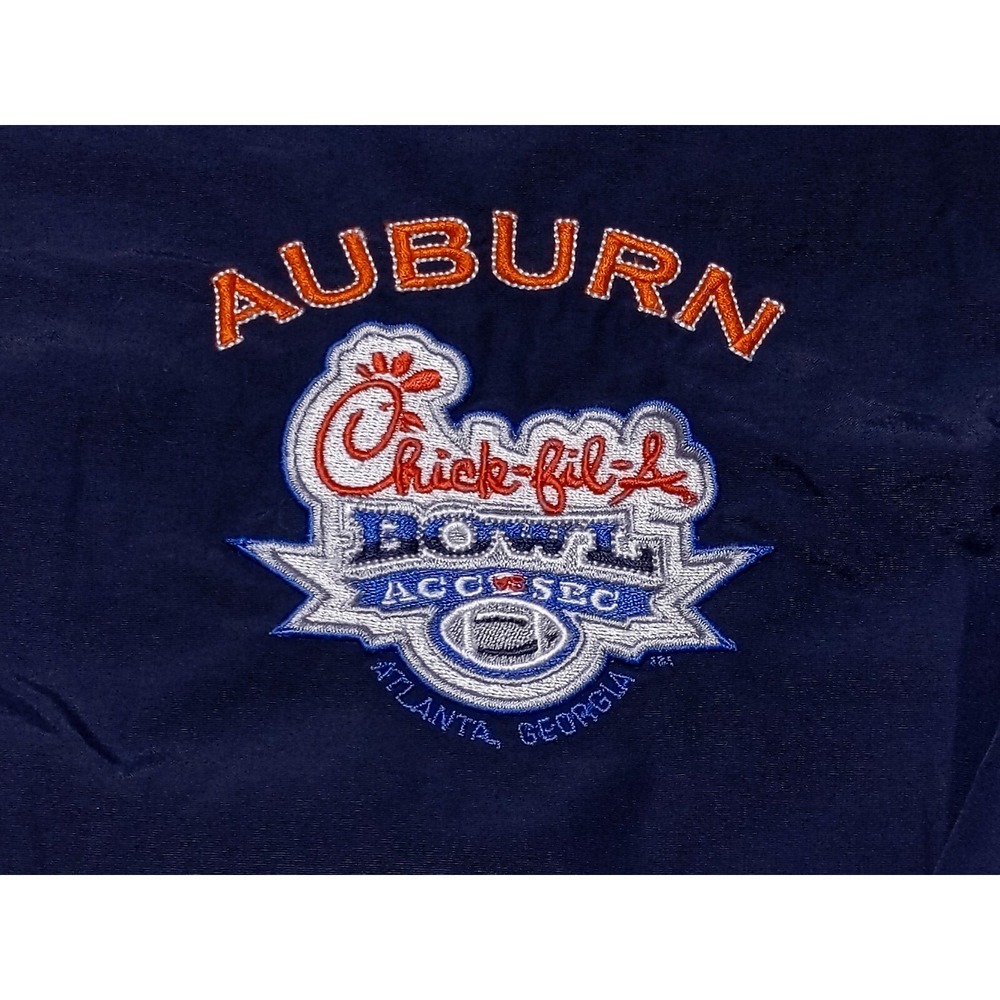 UNDER ARMOUR Auburn Tigers 2007 Chick Fil-A Bowl Jacket Blue XXL‎ 2XL - Picture 6 of 10